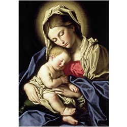 Vierge a l'enfant Il Sassoferrato